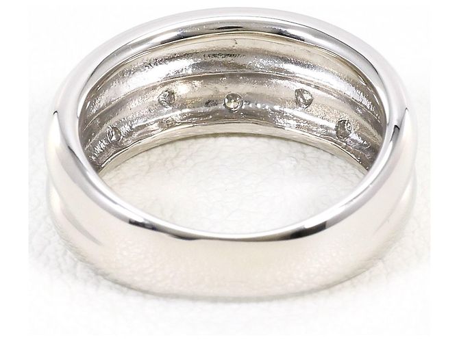 Autre Marque Anillo alianza de platino con diamante - vista 3