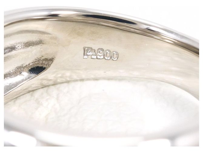 Autre Marque Anillo alianza de platino con diamante - vista 4