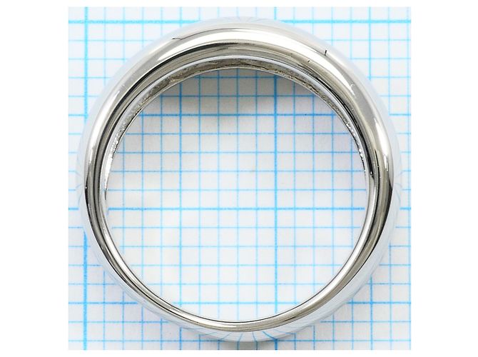 Autre Marque Anillo alianza de platino con diamante - vista 6