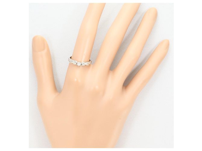 Autre Marque PT900 Platin-Ehering mit Diamant - Ansicht 5