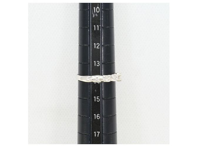 Autre Marque PT900 Platin-Ehering mit Diamant - Ansicht 6