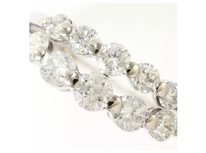 Autre Marque Anello fede in platino PT900 con diamante - vista 2