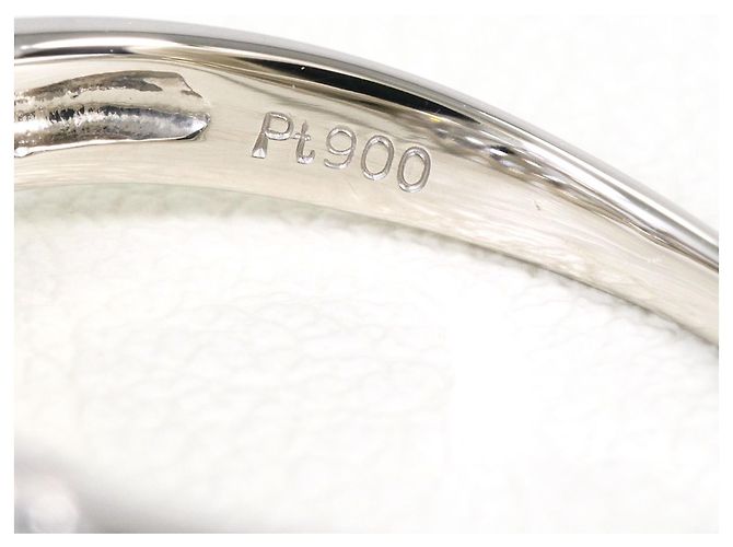 Autre Marque Anello fede in platino PT900 con diamante - vista 5
