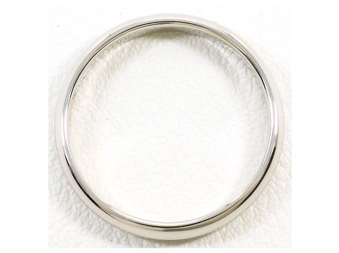 Autre Marque PT900 Platin-Ehering mit Diamant - Ansicht 2