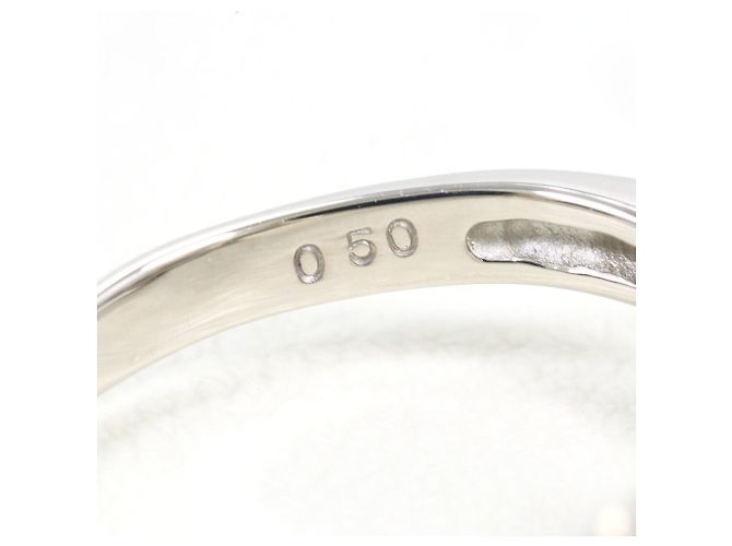 Autre Marque Anello fede in platino PT900 con diamante - vista 6