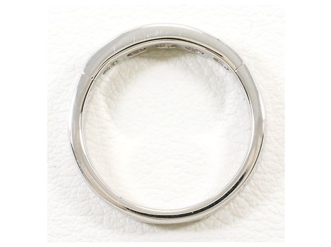 Autre Marque PT900 Platin-Ehering mit Diamant - Ansicht 3