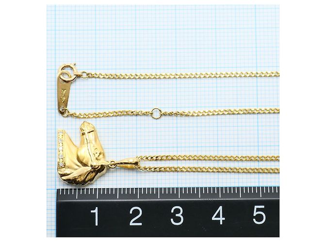 Autre Marque Collar de oro amarillo 18K con diamante Dorado - vista 5