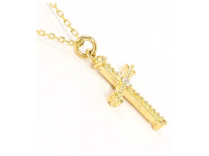 Autre Marque Collana in oro giallo 18K con diamante D'oro - vista 2