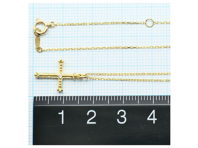 Autre Marque Collana in oro giallo 18K con diamante D'oro - vista 4