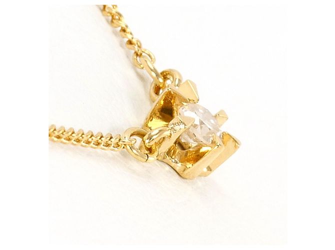 Autre Marque Collana in oro giallo 18K con diamante D'oro - vista 2
