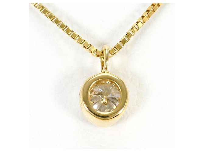 Autre Marque Collar de oro amarillo 18K con diamante Dorado - vista 3