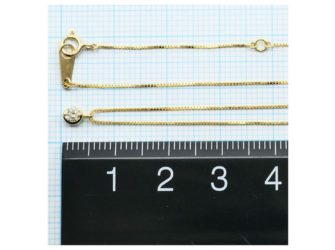 Autre Marque Collar de oro amarillo 18K con diamante Dorado - vista 4