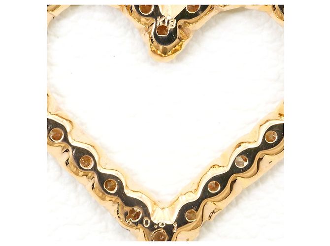 Autre Marque Collar de oro rosa de 18K con diamante Dorado - vista 5