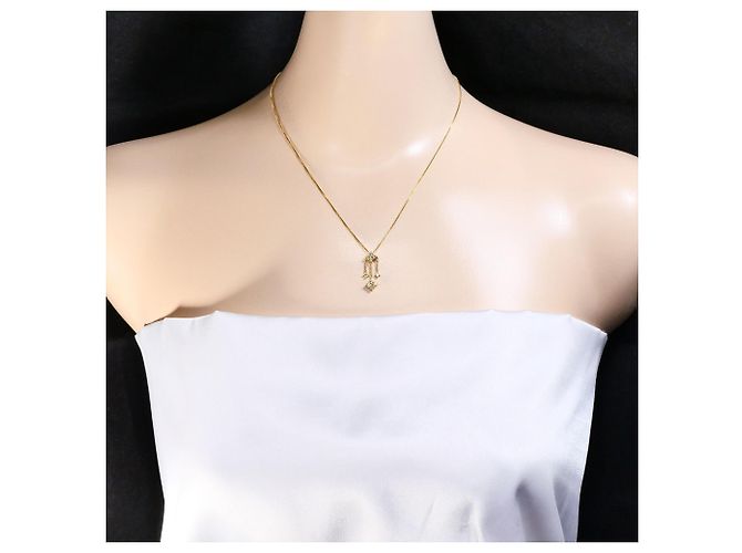 Autre Marque Collar de oro amarillo 18K con diamante Dorado - vista 5