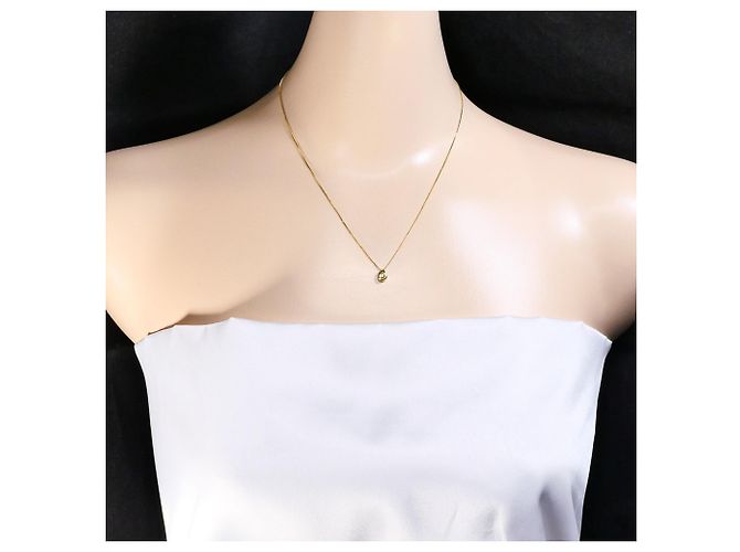 Autre Marque 18K Yellow Gold Necklace with Diamond Golden - view 5