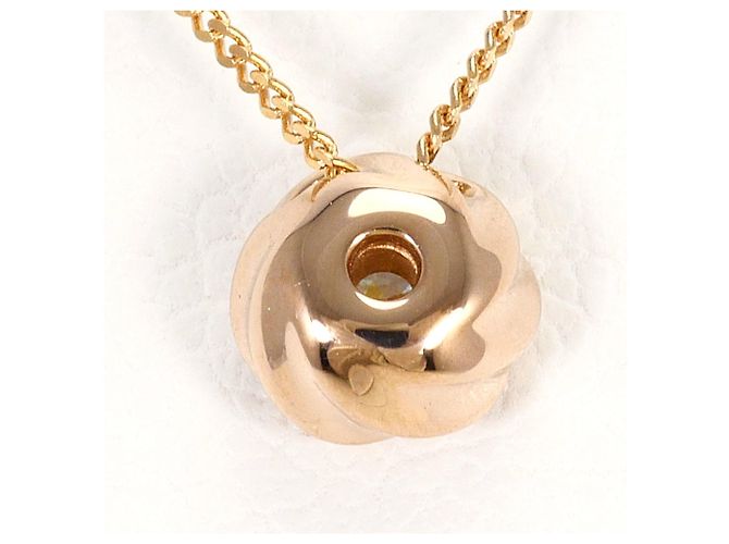 Autre Marque Collana in oro rosa 18K con diamante D'oro - vista 3