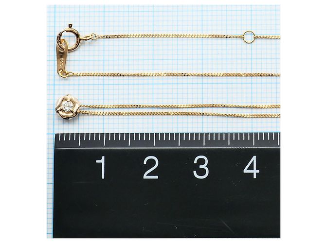 Autre Marque Collana in oro rosa 18K con diamante D'oro - vista 4