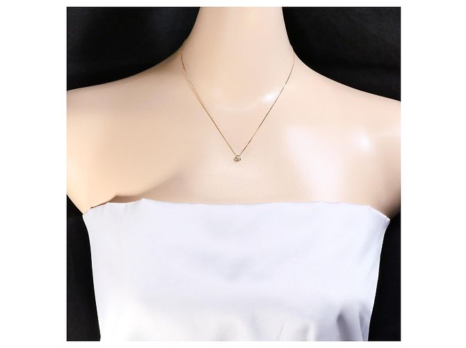 Autre Marque Collana in oro rosa 18K con diamante D'oro - vista 5