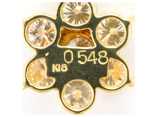 Autre Marque Collar de oro amarillo 18K con diamantes Dorado - vista 4