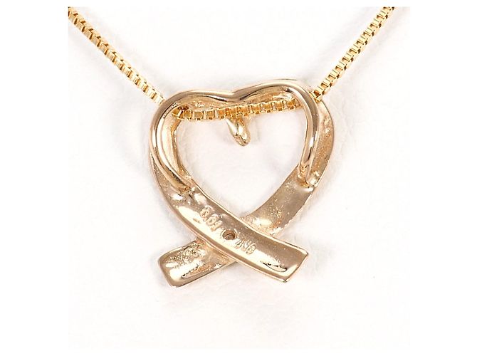 Autre Marque 18K Pink Gold Diamond Necklace Golden - view 3