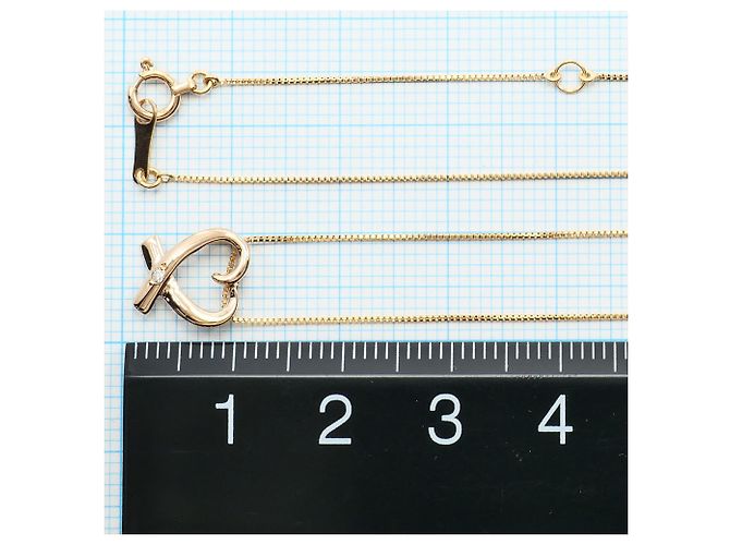 Autre Marque 18K Pink Gold Diamond Necklace Golden - view 4