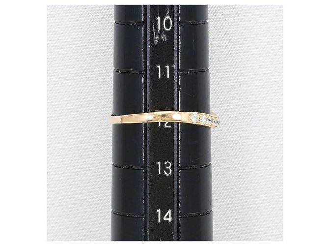 Autre Marque Ehering aus 18K Roségold mit Diamant Golden - Ansicht 7