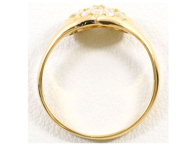 Autre Marque 18K Yellow Gold Diamond Band Ring Golden - view 2