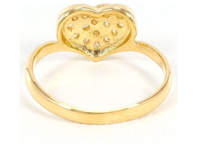 Autre Marque 18K Yellow Gold Diamond Band Ring Golden - view 3