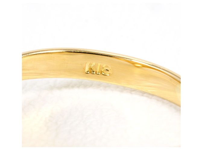 Autre Marque 18K Yellow Gold Diamond Band Ring Golden - view 4