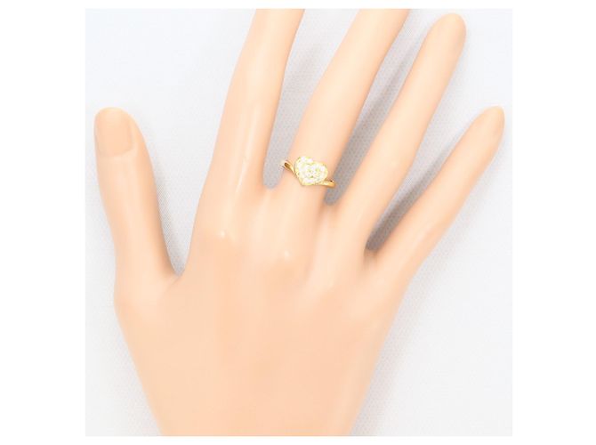 Autre Marque 18K Yellow Gold Diamond Band Ring Golden - view 6