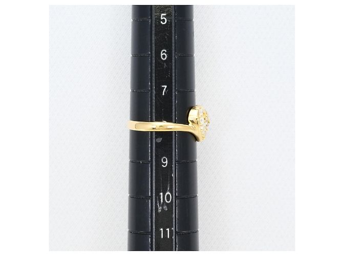 Autre Marque 18K Yellow Gold Diamond Band Ring Golden - view 7