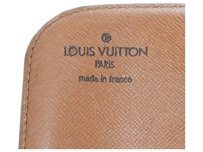 Louis Vuitton Cartouchiere Monogram Canvas GM Castaño - vista 6