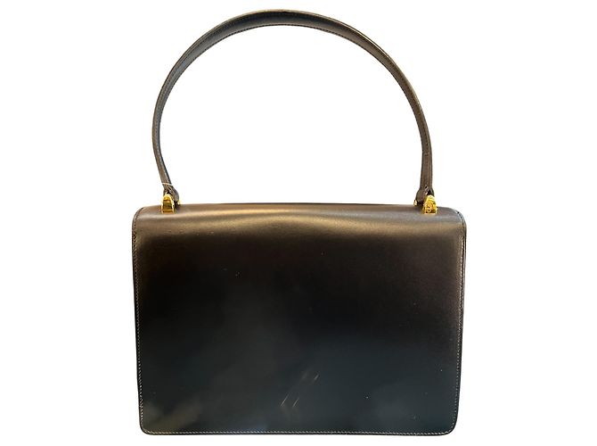 Bolso Céline Leather Rotating Planet Top Handle Bag - vista 4