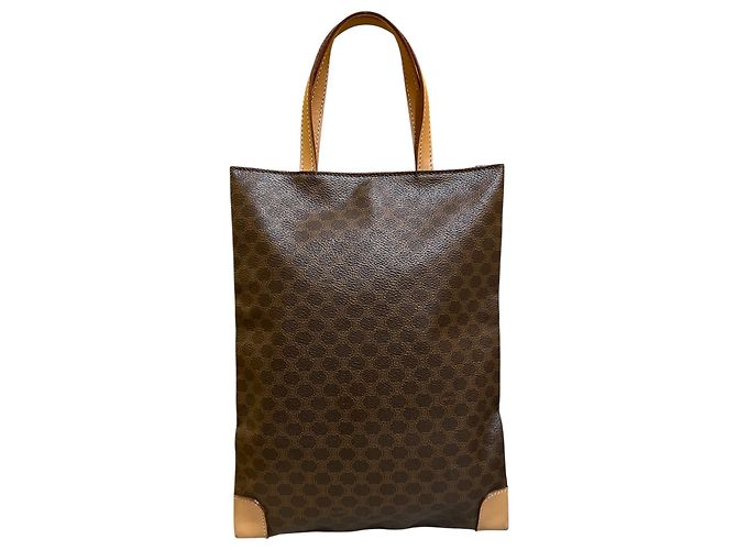 Tote Céline Macadam in tela rivestita - vista 3