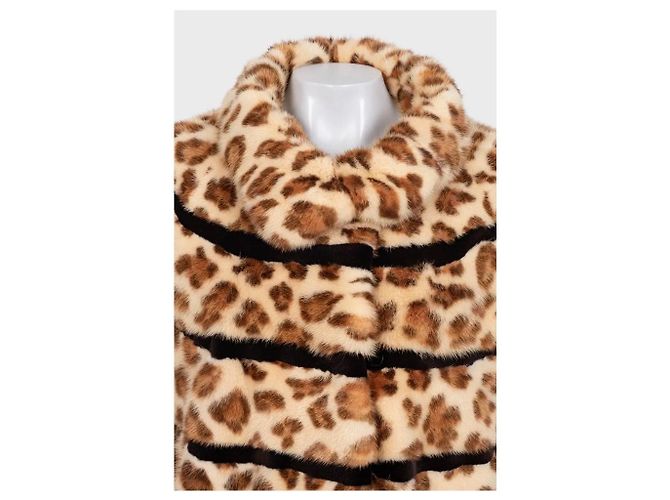 Abrigo Braschi Genuine Animal Print Sz.50 de segunda mano - vista 4