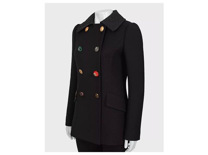 Abrigo de mezcla de lana Dolce & Gabbana Sz.42/M de segunda mano - vista 2
