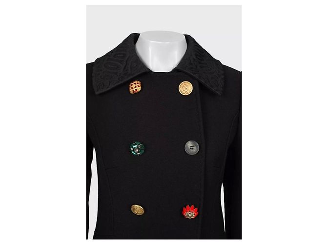 Abrigo de mezcla de lana Dolce & Gabbana Sz.42/M de segunda mano - vista 4