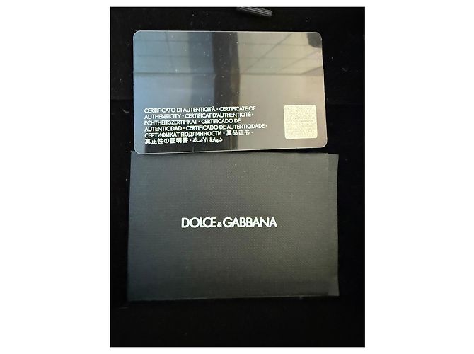 Brincos pendentes Dolce & Gabbana Devotion Coração Sagrado Vermelho Dourado - vista 3