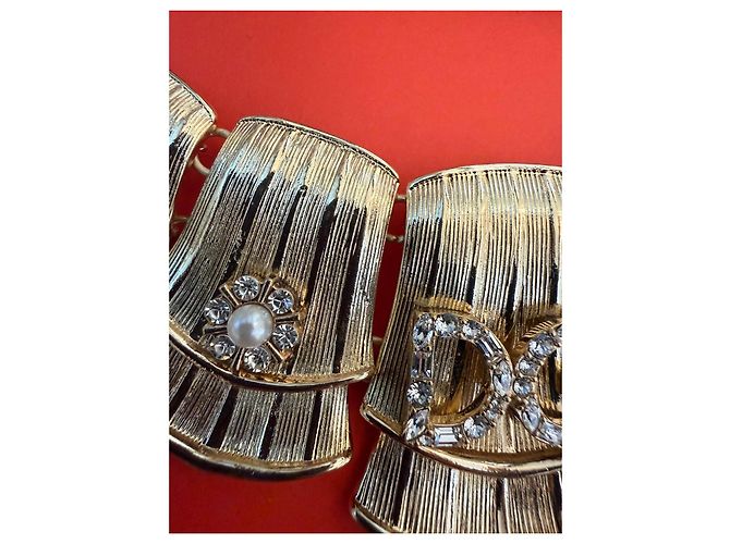 Collar Dolce & Gabbana DG Perlas y Cristales Dorado - vista 6