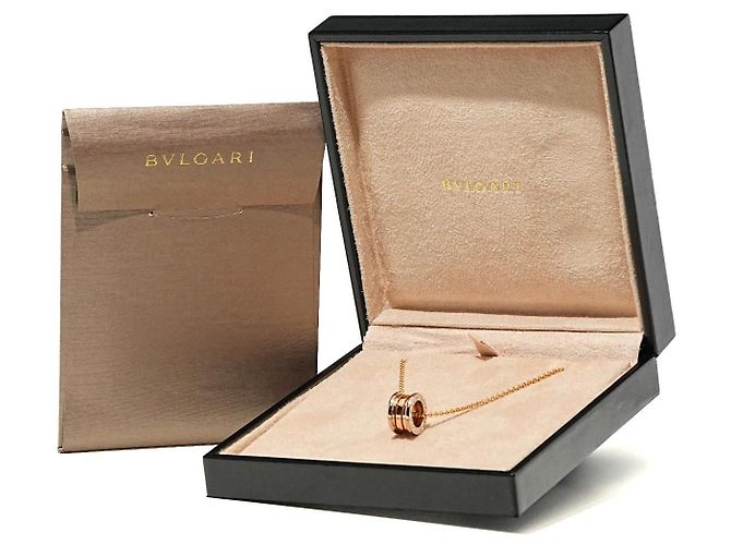 Bulgari B.Zero1 Kette Tricolor 750/18K Gold Collier 48 cm 14 g 2017 Full Set mit Box Weiß Golden - Ansicht 3