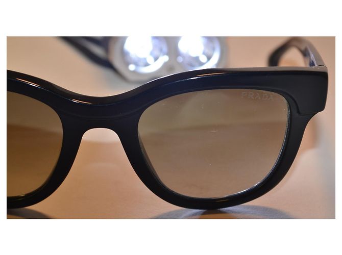 Prada SPR27P Black Sunglasses - view 9