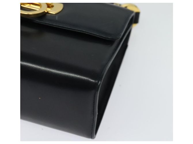 Salvatore Ferragamo Gancini Leather Preto - vista 7