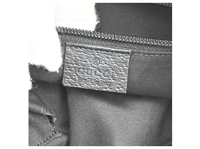 Gucci Web Zip GG Canvas Large Noir - vue 6