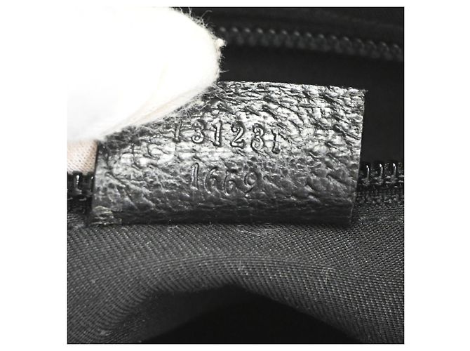 Gucci Web Zip GG Canvas Large Noir - vue 7
