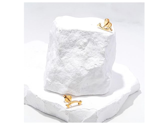 Tiffany & Co. Smile Ohrstecker Gelbgold 750/18K Golden - Ansicht 2