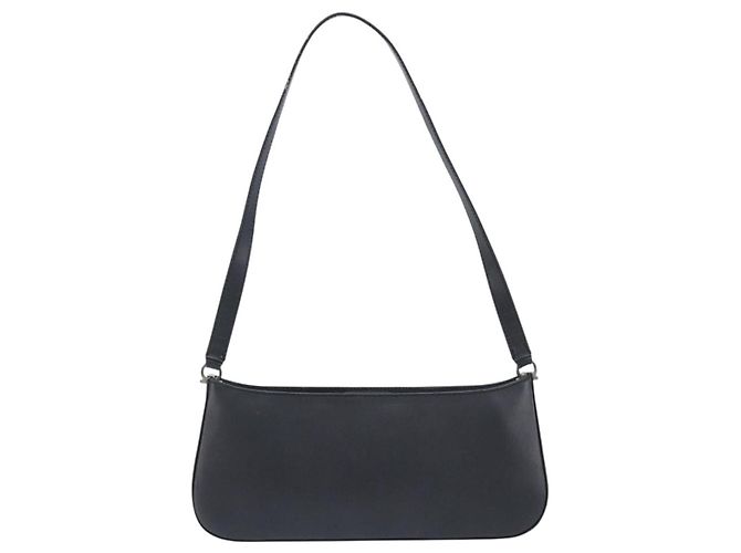 Salvatore Ferragamo Gancini Leather Negro - vista 2