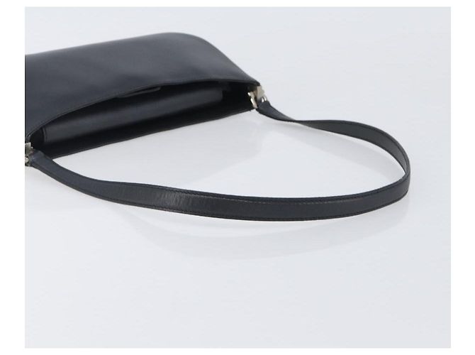 Salvatore Ferragamo Gancini Leather Negro - vista 7