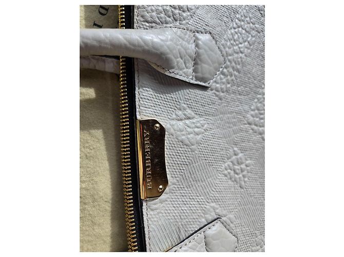 Burberry Dewsbury Medium Handtasche aus Heritage Grain Check Leder - Ansicht 4