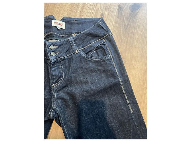 Kenzo dunkelblaue Schlaghose - Ansicht 4