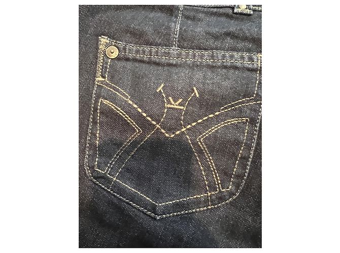 Kenzo dunkelblaue Schlaghose - Ansicht 7